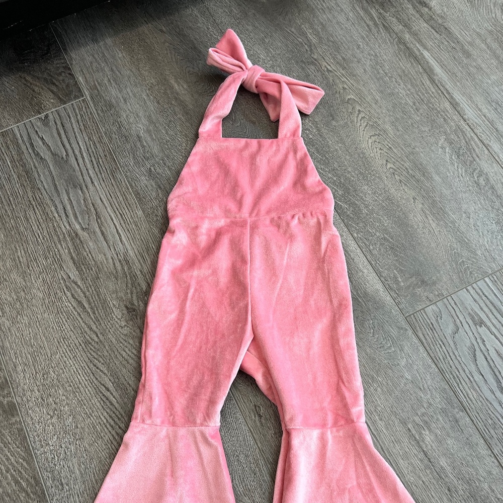Bailey's Blossom Velour Jumpsuit